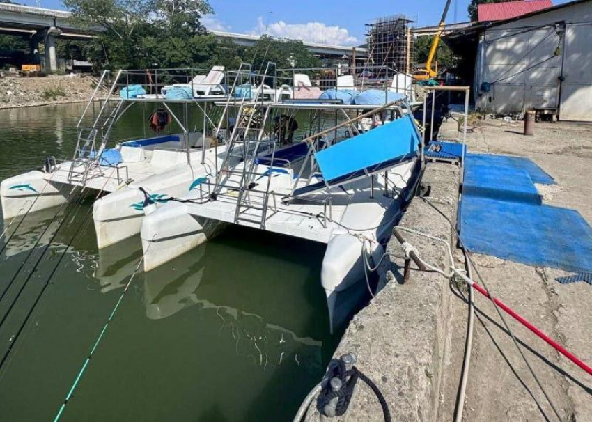 Незаконную базу для судов оборудовали в Сочи