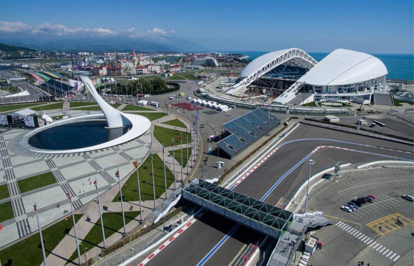 Олимпийский парк самое популярное место у туристов в Сочи
