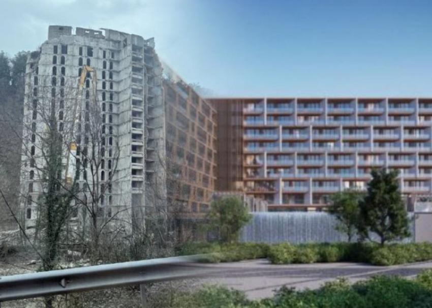 Гостиница за 16 миллиардов появится в Сочи на месте демонтированного пансионата в Уч-Дере