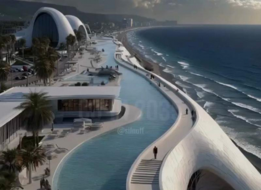 Нейросеть показала, как будет выглядеть Сочи через 10 лет