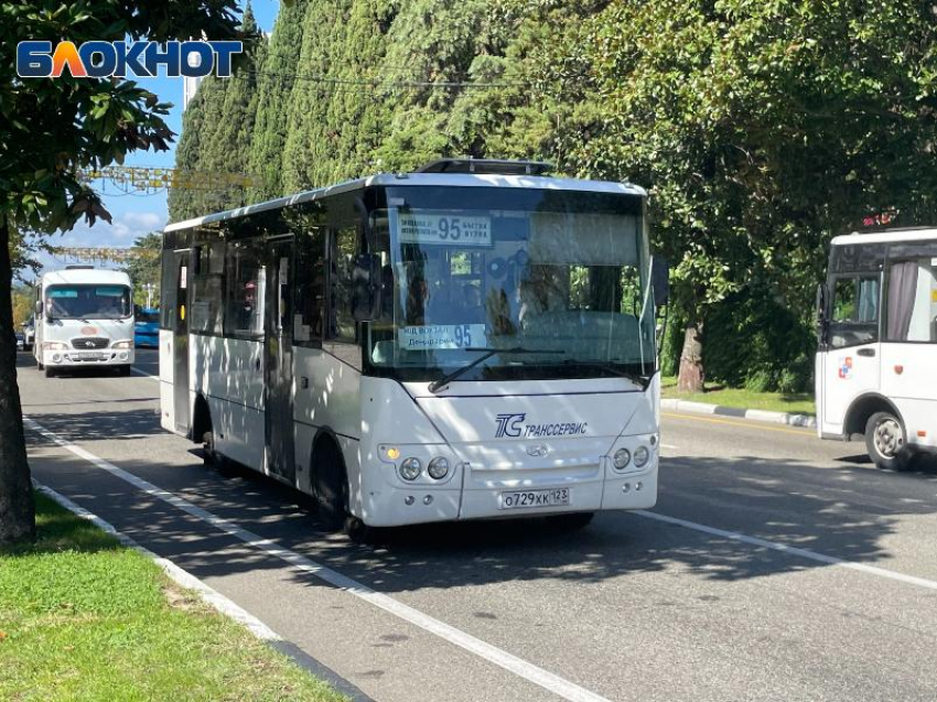 В Сочи изменится схема движения автобуса № 92