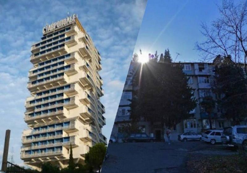 Обломки БПЛА упали на пятиэтажку и здание санатория в Сочи