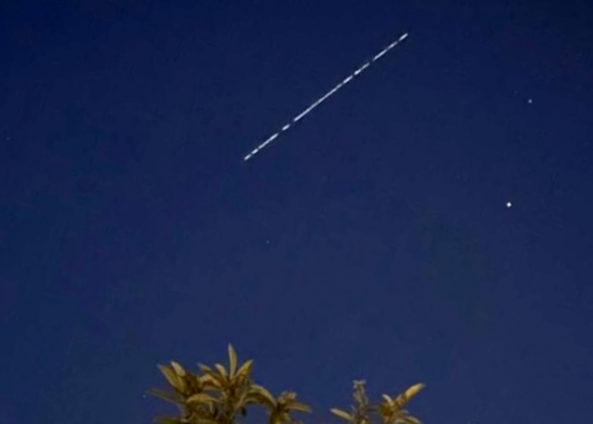 В небе над Сочи снова заметили спутник Илона Маска