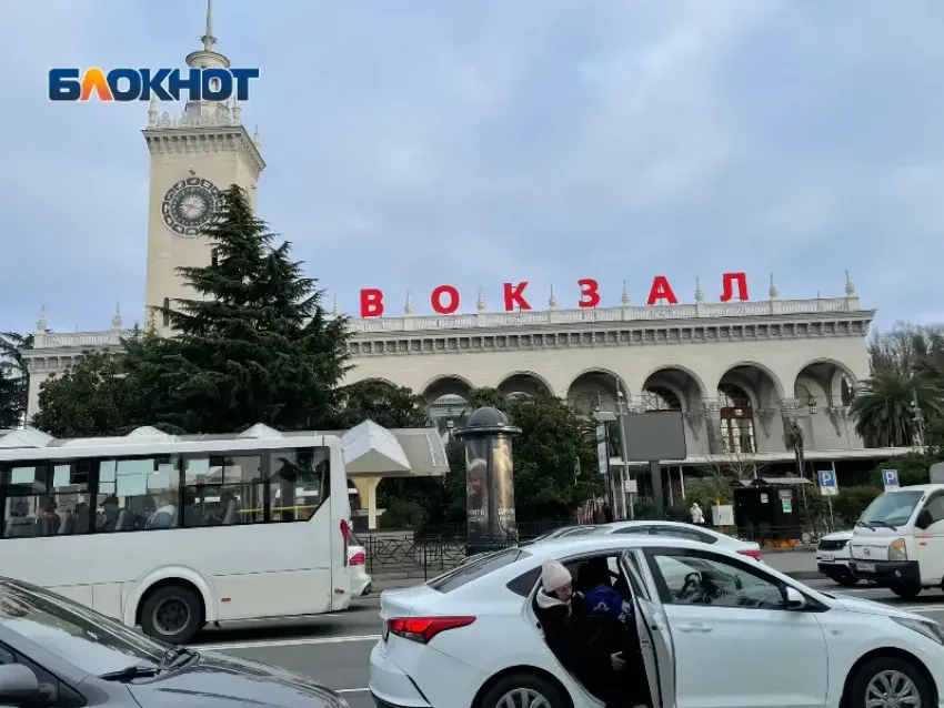 277 тысяч пассажиров воспользовались камерами хранения на ж/д вокзалах Сочи