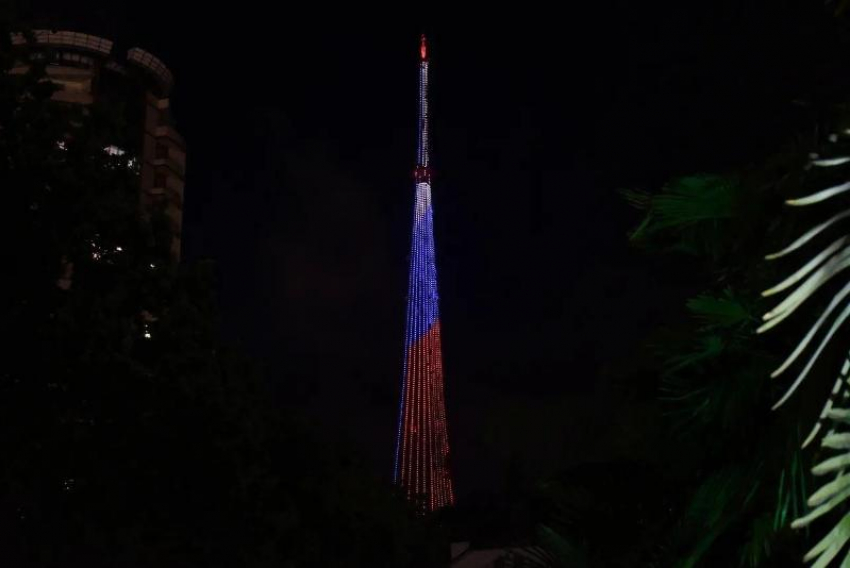 Праздничная подсветка появится на телебашне Сочи, в честь воссоединения Крыма с Россией