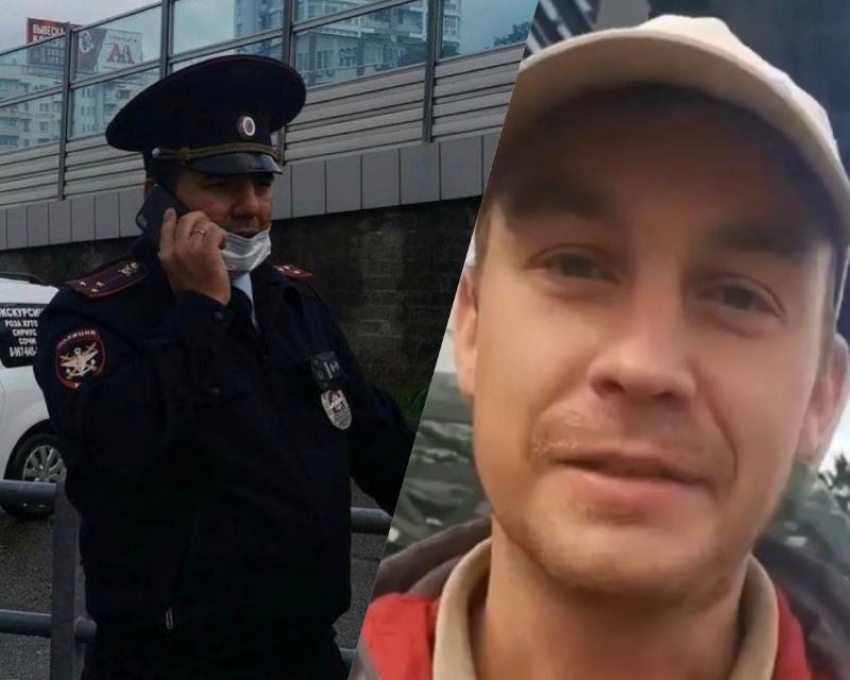 Сочинский полицейский спас жизнь молодому парню