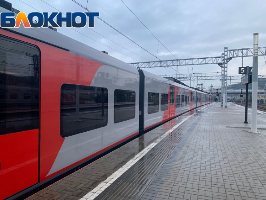 С 1 июля в Сочи будут вновь курсировать две электрички