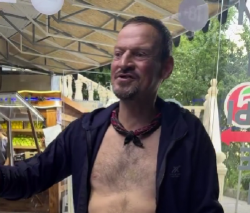 Бомж из Сочи покорил соцсети своими словами