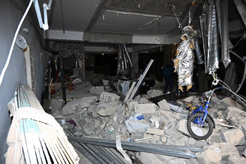 Взрыв газа произошел ночью в многоквартирном доме в Сочи